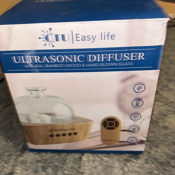Other - Ultrasonic Diffuser with Bamboo Base